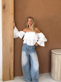Baggy polkadots jeans