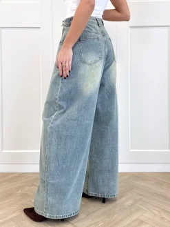 Balloon jeans Amber blauw