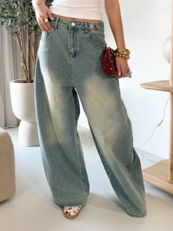 Balloon jeans Amber blauw