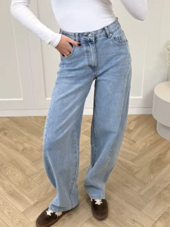 Balloon jeans Liva lichtblauw