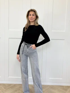 Basic Top Marie zwart