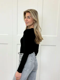 Basic Top Marie zwart