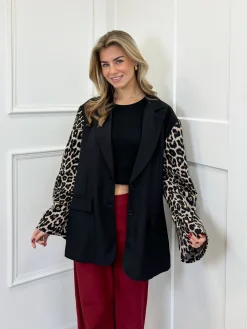 Blazer Lara leopard