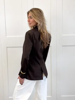 Blazer Rose bruin