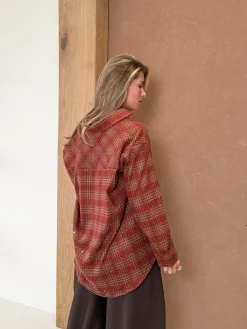 Blouse Audrey bordeaux