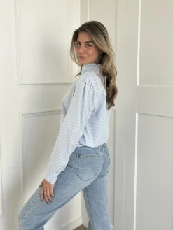 Blouse Dana striped blauw
