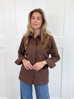 Blouse Emi bruin