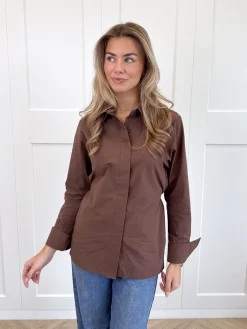 Blouse Emi bruin