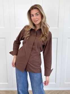 Blouse Emi bruin