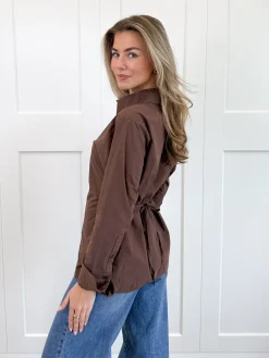 Blouse Emi bruin
