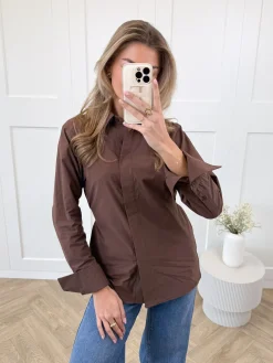 Blouse Emi bruin