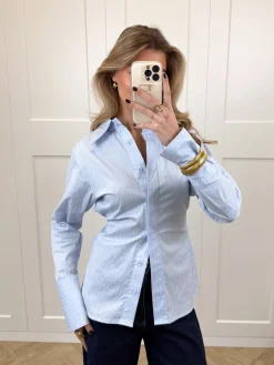 Blouse Isabella blauw