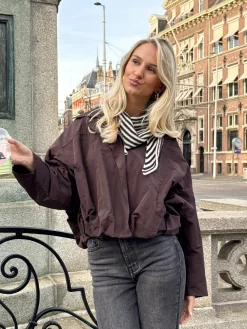 Bomberjack Sanne bruin
