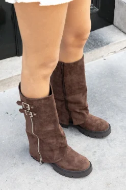 Boots Amélie bruin