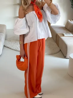 Broek Talia oranje
