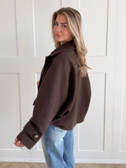 Coat Angel bruin