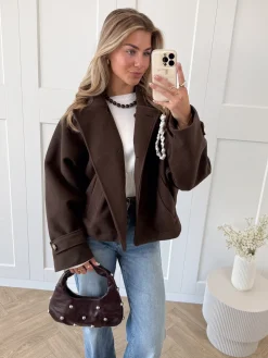 Coat Angel bruin