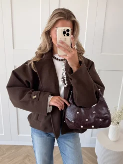 Coat Angel bruin