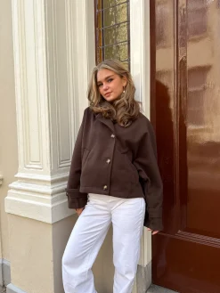 Coat Angel bruin