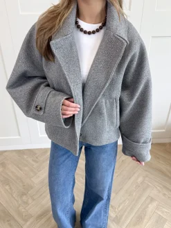 Coat Angel grijs