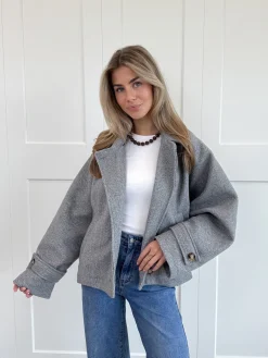Coat Angel grijs