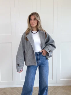 Coat Angel grijs