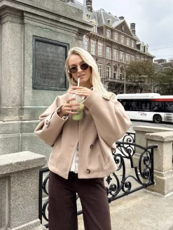 Coat Angel Licht Camel