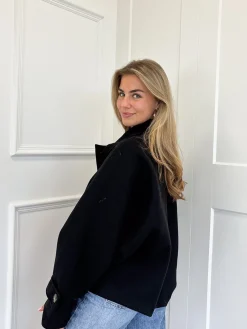 Coat Angel zwart