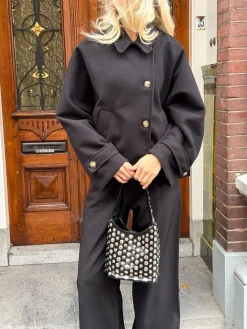Coat Angel zwart