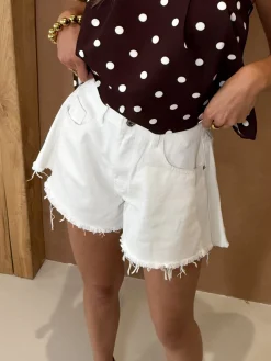 Daantje short wit