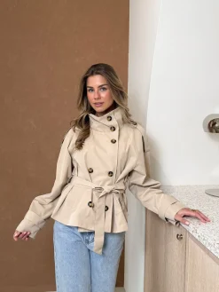 Demi trenchcoat beige