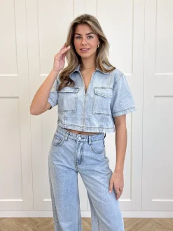 Denim top Lina