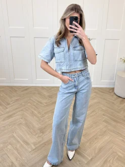 Denim top Lina