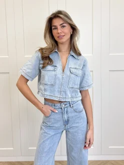 Denim top Lina