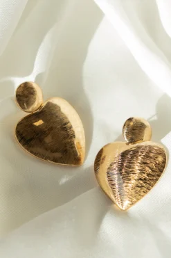 Earring Heart Pendant