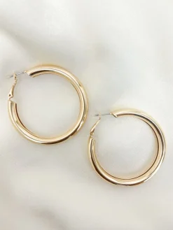 Earring Hoops goud