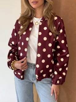Florine jacket bordeaux