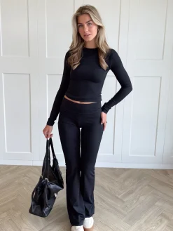 Flow pants zwart