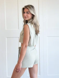 Gilet Sofie kaki