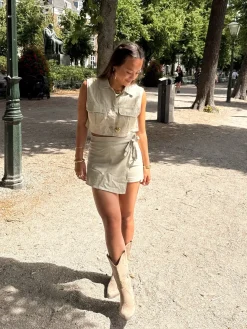 Gilet Sofie kaki