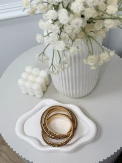 Glitter and glamour bangle