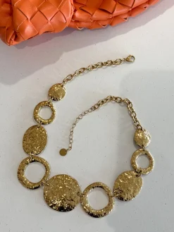 Golden cirkle ketting