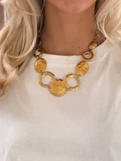 Golden cirkle ketting