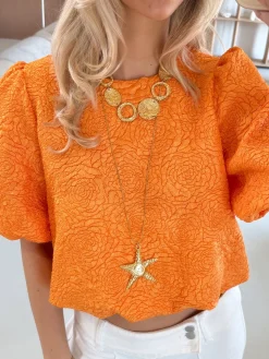 Golden Shell Star ketting