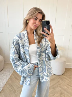 Jas Bella blauw