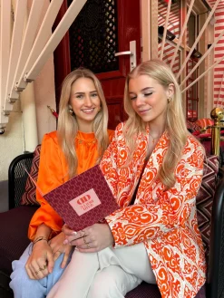 Jas Doortje oranje