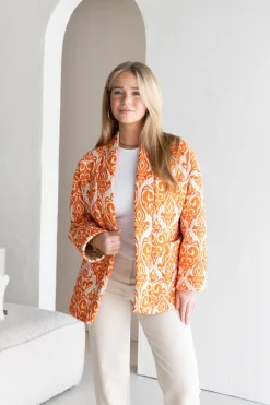 Jas Doortje oranje