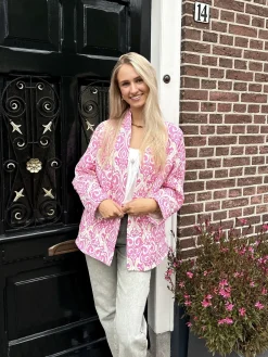Jas Doortje roze