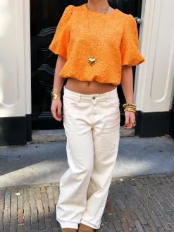 Jeans Beth cremé