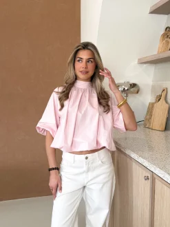 Jess blouse roze